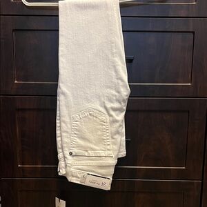 7 For All Mankind White Skinny Jeans